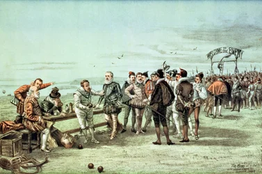The Armada of 1888 in Sight, Ministers at Play, from 